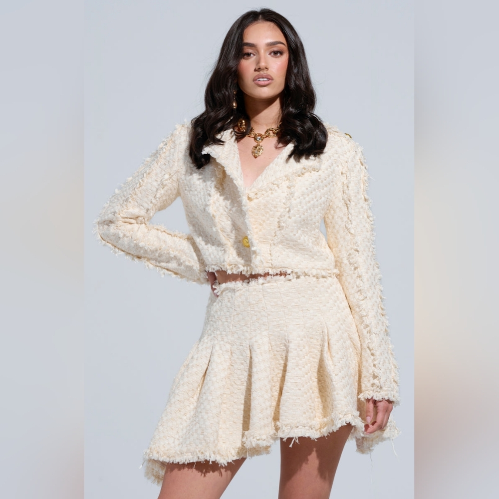 Nwt Akira Quinn Blazer And Skirt Set